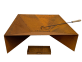 Firepit with Ash Tray with 0.11 Mild Steel"
